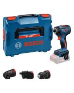 EXSR18V-90FC (solo) Wiertarko-wkrętarka 18V 64/36 Nm EC L-boxx 136 + GFA18-M + GFA18-W + GFA18-E Bosch