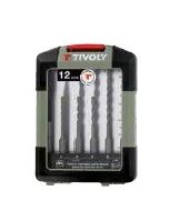 Zestaw wierteł SDS-plus 4-10mm Tivoly (12 szt.)