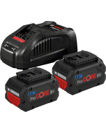 2 AKUMULATORY PROCORE18V 5.5AH + GAL 1880 CV BOSCH PROFESSIONAL - 1600A0214C