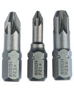 3-częściowy zestaw końcówek wkręcających Extra Hart (PZ) PZ1; PZ2; PZ3; 25 mm Bosch