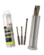 Zestaw 3 wiertła + 2 dłuta SDS-PL. Bosch
