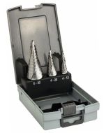 3-częściowy zestaw wierteł stopniowych HSS 4-12; 4-20; 6-30 mm Bosch