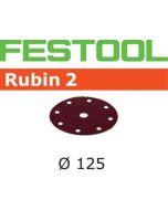 Krążki ścierne STF D125/8 P80 RU2/50 Festool