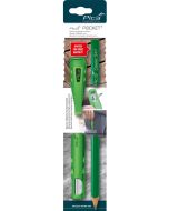 Uchwyt i temperówka w jednym z dwoma ołówkami kamieniarskimi Pica Pocket