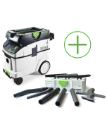 CTL36E Odkurzacz mobilny Festool CTL 36 E + Kompaktowy zestaw do czyszczenia D 27/D 36 K-RS-Plus