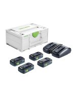 Festool Zestaw energii SYS 18V 4x4,0/TCL 6 DUO