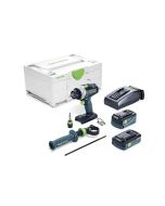  Akumulatorowa wiertarko-wkrętarka QUADRIVE TDC 18/4 5,2/4,0 I-Plus Festool