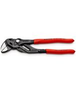 Szczypce-klucz szczypce i klucz w jednym narzędziu fosforanowane, czarne, z tworzywa sztucznego, powlekane 180 mm Knipex