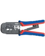 Szczypce do zagniatania wtyków telefonicznych typu Western Knipex 190 mm 975110