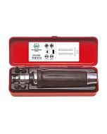 Kompletny zestaw kluczy nasadowych i bitów do użytku ręcznego i maszynowego, 37-cz 1/2 163 Wiha 24636B5