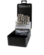 TERRAX Zestaw 25 wierteł krętych A214215