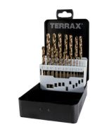 Zestaw 19 wierteł HSS- G Co5 (kobalt) szlifowanych.