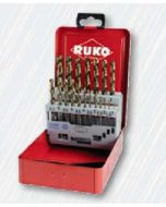 Zestaw 19 wierteł HSS- G Co5 (kobalt) szlifowanych.