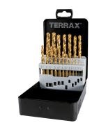 Zestaw wierteł krętych 1-10mm HSS-TiN - A250214T RUKO