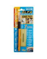 Profesjonalny precyzyjny nóż do dokładnego cięcia + 7 ostrzy OLFA