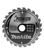 Tarcza tnąca SPECIALIZED 190x30 24z Makita