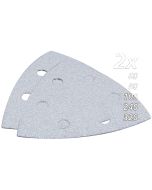 Papier szlifierski 94mm 60-320 kpl.  BIAŁY (10szt.) Makita