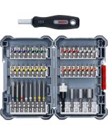 Zestaw bitów Pick&Click 45szt z wkrętakiem Bosch