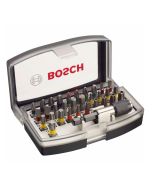 32-częściowy zestaw końcówek wkręcających PH1; PH2; PH2; PH3; PZ1; PZ2; PZ2; PZ3; HEX 3; HEX 4; HEX 5; HEX 6; T10; T15; T20; T20; T25; T27; T30; T40 Bosch