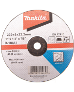 Tarcza szlifierska do metalu 230x6x22,23mm Makita