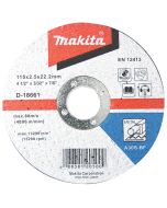 Tarcza tnąca do metalu 125x3mm A30S (wypukła) Makita D-18574