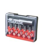 Zestaw końcówek wkrętakowych + tulejka (12szt) Makita