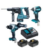 Zestaw COMBO 18V DLX3154TX1 Makita