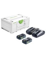 Festool Zestaw energii SYS 18V 2x4,0/TCL 6 DUO
