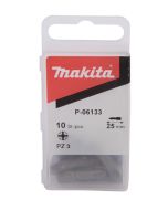 Końcówka wkrętakowa PZ3 25mm 10szt Makita