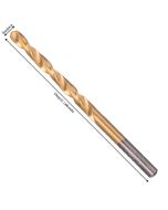 Wiertło do metalu w powłoce tytanowej HSS-G tin 8,0mm DIN338 (10szt.) Makita