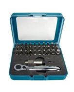 Zestaw końcówek wkrętakowych z grzechotką 32 szt. Makita