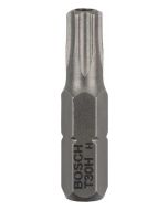 Końcówka wkręcająca T30H Security Torx® Extra Hart T30H, 25 mm Bosch (2szt.)