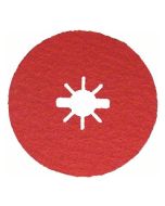 Tarcza z włókniny z systemem X-LOCK, 125 mm, G 50, otwór w kształcie gwiazdki, R780 Best for Metal + Inox 125 x 22,23 mm, G50 Bosch