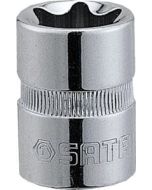 Nasadka 3/8" sześciokątna star E12 Sata