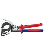 Nożyce do kabli (trójstopniowy mechanizm zapadkowy) Knipex 320 mm 9532320