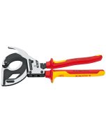 Nożyce do kabli (trójstopniowy mechanizm zapadkowy) Knipex 320 mm 9536320