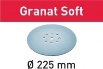 Krążki ścierne STF D225 P100 GR S/25 Granat Soft 204222 Festool