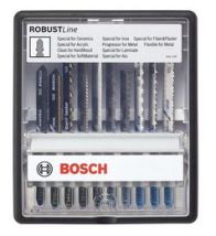 Zestaw brzeszczotów do wyrzynarek Top Expert Robust Line, chwyt teowy 10 szt. Bosch