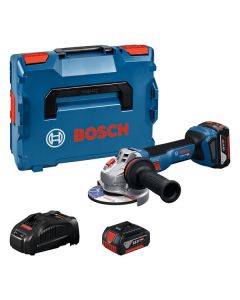 Akumulatorowa szlifierka kątowa GWS 18V-11 S 2x5.0Ah, L-Boxx BOSCH