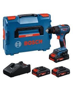 EXSB18V-90 Wiertarko-wkrętarka z udarem 18V 65/36 Nm EC L-boxx 136 3x4,0Ah Bosch