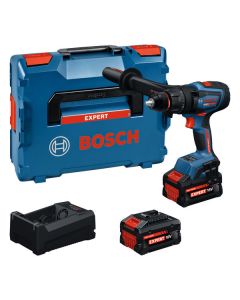 EXSB18V-150 2x8,0Ah Wiertarko-wkrętarka z udarem 18V150/100//84 Nm EC L-boxx 136 Bosch