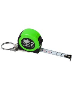 Miarka brelok 2m/13 mm, II klasa dokładności, zielona Medid