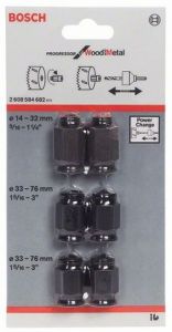 6-częściowy zestaw adapterów redukcyjnych Bosch