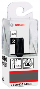 Frez do wpustów 6 mm D1 12,7 mm, L 19,5 mm, G 51 mm Bosch