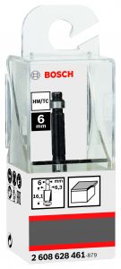 Frez do krawędzi 6 mm, D1 6,35 mm, L 16,5 mm, G 54 mm Bosch