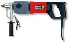 HC-2W Ręczna wiertarka do wiercenia na sucho i mokro, 230 V, PRCD kompletna wraz z odpylaczem i kluczami