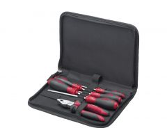 Zestaw narzędzi dla mechaników wkrętaki, szczypce uniwersalne, 6-cz. W torbie - 33970 WIHA