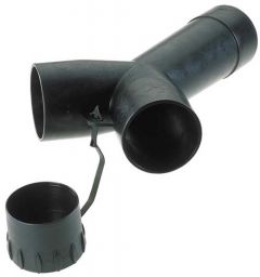 D50SV-AS/D50V Trójnik z elementem zamykającym Festool wersja antystatyczna D 50 SV-AS/D 50 V