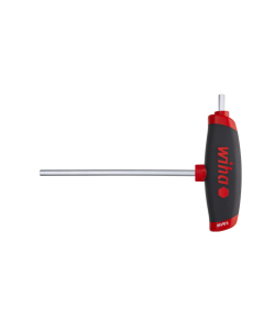 Klucz trzpieniowy z rękojeścią T comfortgrip sześciokątny chromowany matowo  3 x 100 mm WIHA