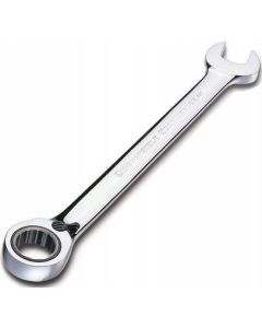 Klucz płasko-oczkowy z grzechotką z szybką zmianą kierunku 13 mm SATA